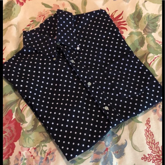 Vintage DINO Size Large Polka-Dot Made in USA 100% Cotton SUPER SOFT Classic - Picture 2 of 12